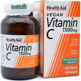 HEALTH AID Vitamin C 1500mg Prolonged Release 100 veg tabs