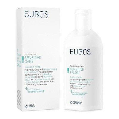 EUBOS Sensitive Care Shower & Cream Green Υγρό Καθαρισμού 200ml