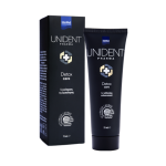 INTERMED Unident Pharma Detox Care Toothpaste Activated Carbon Οδοντόκρεμα για Ενίσχυση της Λευκότητας με Ενεργό Άνθρακα 75ml