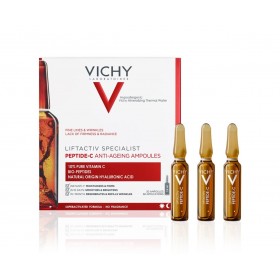 VICHY Liftactiv Specialist Peptide-C Αμπούλες για Γέμισμα Ρυτίδων & Λάμψη Προσώπου 30 x 1.8ml