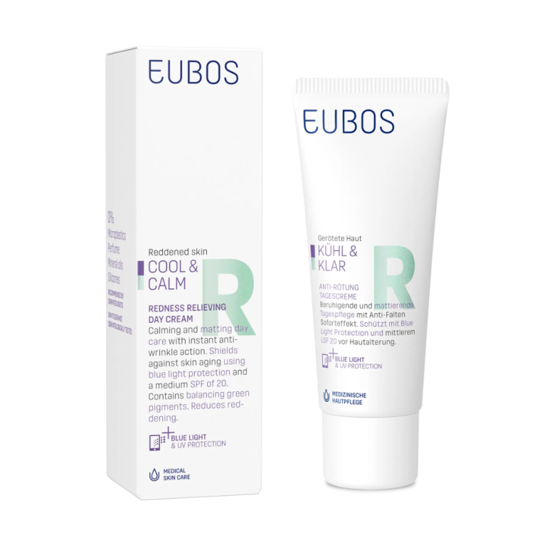 EUBOS Cool & Calm Redness Relieving Day Cream Καταπραυντική Κρέμα Ημέρας Κατά της Ερυθρότητας 30ml