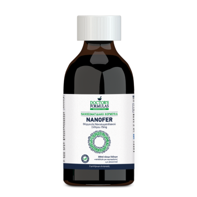 DOCTOR'S FORMULAS Nanofer Νανοσωματιδιακή Φόρμουλα Σιδήρου 15mg 300ml