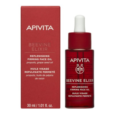 APIVITA Beevine Elixir Λάδι Προσώπου για Αναδόμηση & Σύσφιξη με Πρόπολη και Έλαιο Σταφυλιού 30ml
