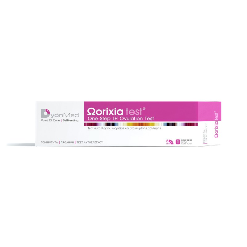 DYONMED Ωorixia Test Τέστ Αυτοελέγχου Ωοριξίας και Στοχευμένης Σύλληψης 1τμχ
