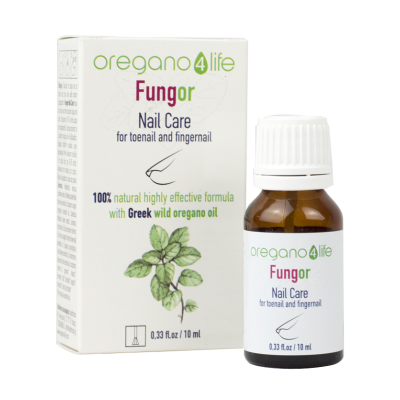 OREGANO 4 LIFE Fungor Nail Care Διάλυμα Τοπικής Εφαρμογής για τη Φροντίδα και την Υγιεινή των Νυχιών με Αιθέριο Έλαιο Βιολογικά Καλλιεργούμενης Άγριας Ελληνικής Ρίγανης 10ml