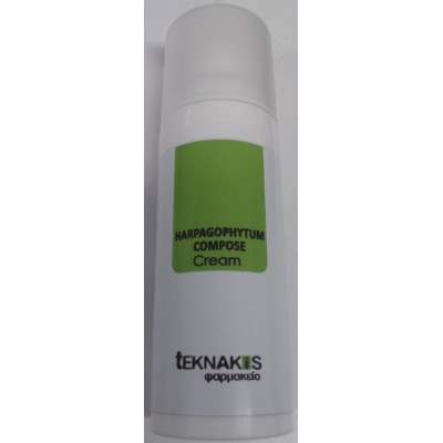 TEKNAKIS Φαρμακείο Harpagophytum Compose Φυσική Φόρμουλα σε Μορφή Κρέμας για τους Μυικούς Πόνους 50ml