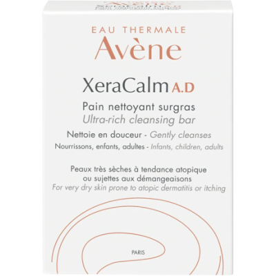 AVENE Xeracalm A.D Pain Nettoyant Surgras Υπερλιπαντική Στερεά Πλάκα Καθαρισμού 100g