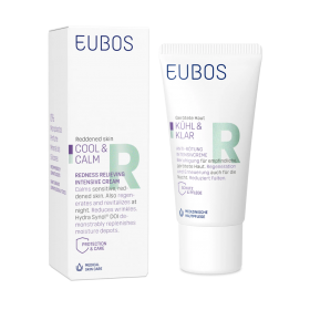 EUBOS Cool & Calm Redness Relieving Intensive Cream Καταπραυντική Κρέμα Νυκτός Κατά της Ερυθρότητας 30ml