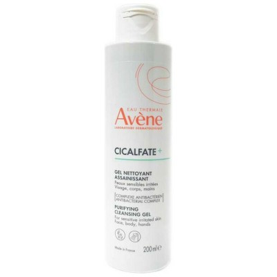AVENE Cicalfate+ Gel Nettoyant Assainissant Εξυγιαντικό Τζέλ Καθαρισμού για Ευαίσθητες Επιδερμίδες 200ml