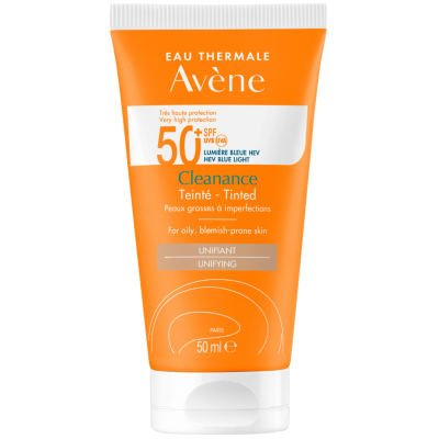 AVENE Sun Cleanance Teinte Αντηλιακή Κρέμα Προσώπου Κατά των Ατελειών για Μάτ Αποτέλεσμα με Χρώμα SPF50+ 50ml