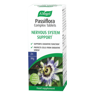 A.VOGEL Passiflora Complex Tablex Nervous System Support Συμπλήρωμα Διατροφής με Πασιφλόρα 30 Ταμπλέτες