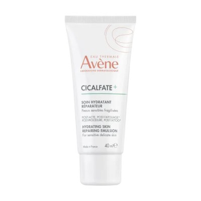 AVENE Cicalfate+ Soin Hydratant Reparateur Post-Acte Tatoo Επανορθωτική Ενυδατική Φροντίδα για το Ευαίσθητο και Εύθραυστο Δέρμα 40ml