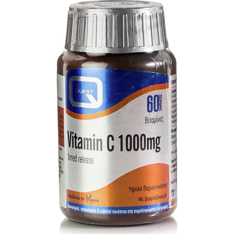QUEST Vitamin C 1000mg Timed Release 60 tabs