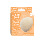 THE ECO GANG Σφουγγάρι Προσώπου Konjac Pure White για Όλους τους Τύπους Δέρματος 1τμχ