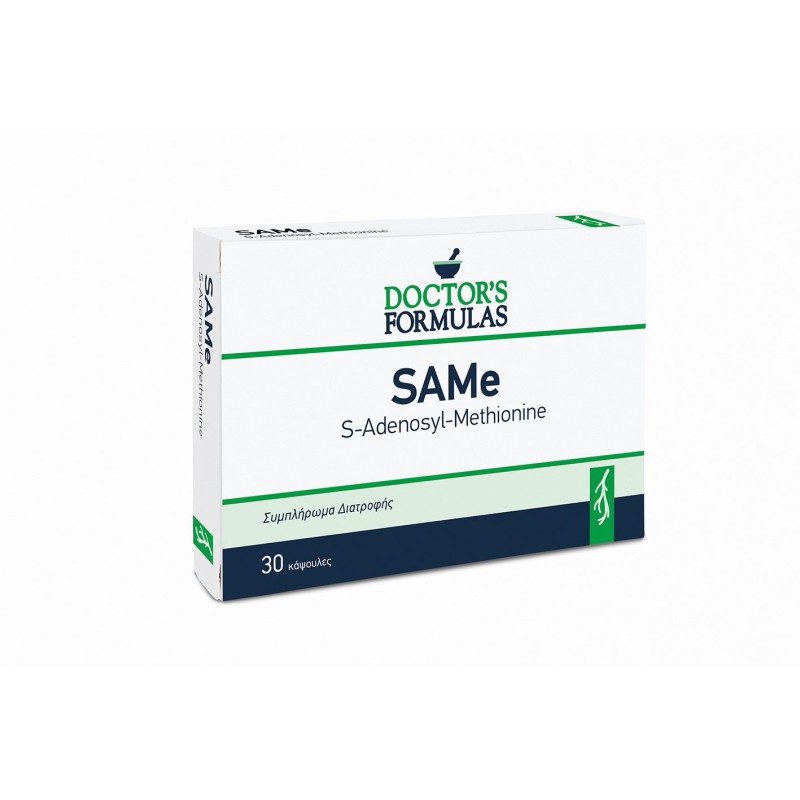 DOCTOR'S FORMULAS SAMe Συμπλήρωμα Διατροφής S-Adenosyl-Methionine 30 Κάψουλες