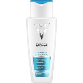 VICHY Dercos Ultra Soothing Shampoo Εξαιρετικά Καταπραυντικό Σαμπουάν για Ξηρά Μαλλιά 200ml