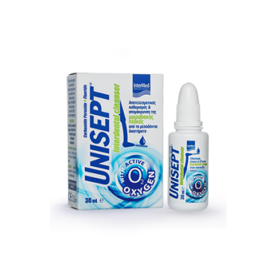 INTERMED Unisept Interdental Cleanser Καθαρισμός & Φροντίδα Μεσοδόντιων Διαστημάτων 30ml