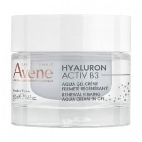 AVENE Hyaluron Activ B3 Aqua Gel-Cream Κρεμα-Τζέλ Προσώπου με Δροσερή , Ελαφριά Υφή για Ξηρές Επιδερμίδες 50ml
