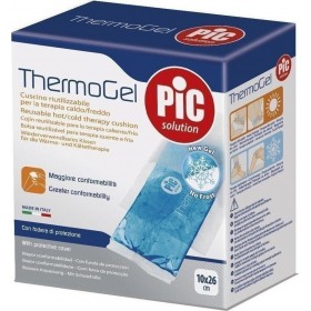 PIC Solution Thermogel Comfort Μαξιλαράκι Πολλών Χρήσεων για Θερμοθεραπεία και Κρυοθεραπεία 10x26cm με Προστατευτική Θήκη 1τμχ