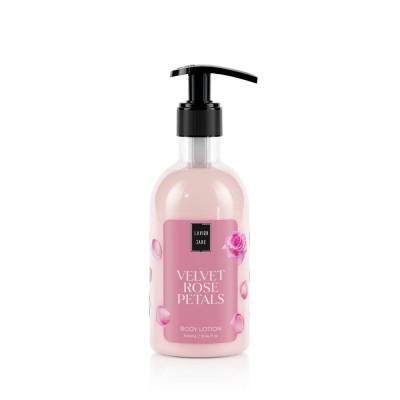 LAVISH CARE Velvet Rose Petals Body Lotion Ενυδατική Κρέμα Σώματος 300ml