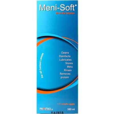 MENI SEPT All-In-One Διάλυμα καθαρισμού για όλους τους φακούς επαφής 380ml