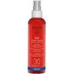 APIVITA Bee Sun Safe Satin Touch Tan Perfecting Body Oil Αντηλιακό Λάδι Σώματος για Μαύρισμα και Μεταξένια Αίσθηση SPF30 200ml