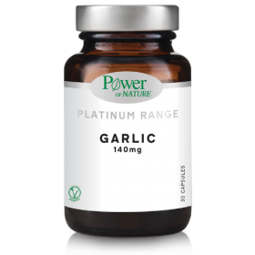 POWER HEALTH Power of Nature Platinum Range Garlic 140mg Συμπλήρωμα Διατροφής με Εκχύλισμα Σκόρδου 30 Κάψουλες