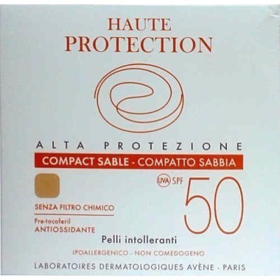 AVENE Compact Sable Αντηλιακή Πούδρα Προσώπου Άμμος SPF50 10g