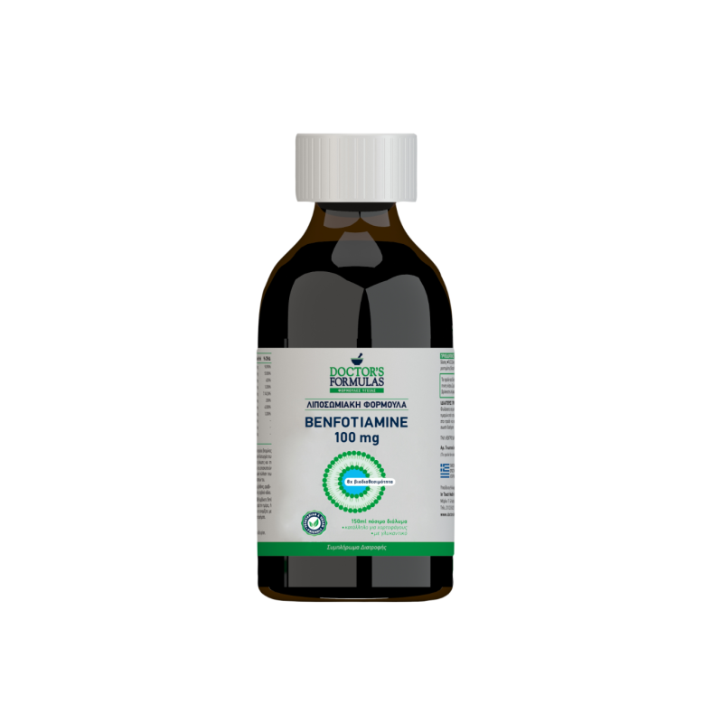 DOCTOR'S FORMULAS Benfotiamine 100mg Συμπλήρωμα Διατροφής Λιποσωμιακή Φόρμουλα 150ml