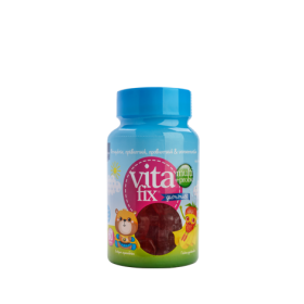 INTERMED Vitafix Multi & Probio Gummies Πολυβιταμίνη για Παιδιά με 9 Βιταμίνες, Πρεβιοτικα, Προβιοτικά & Ιχνοστοιχεία με Γεύση Φράουλα 60 Ζελεδάκια