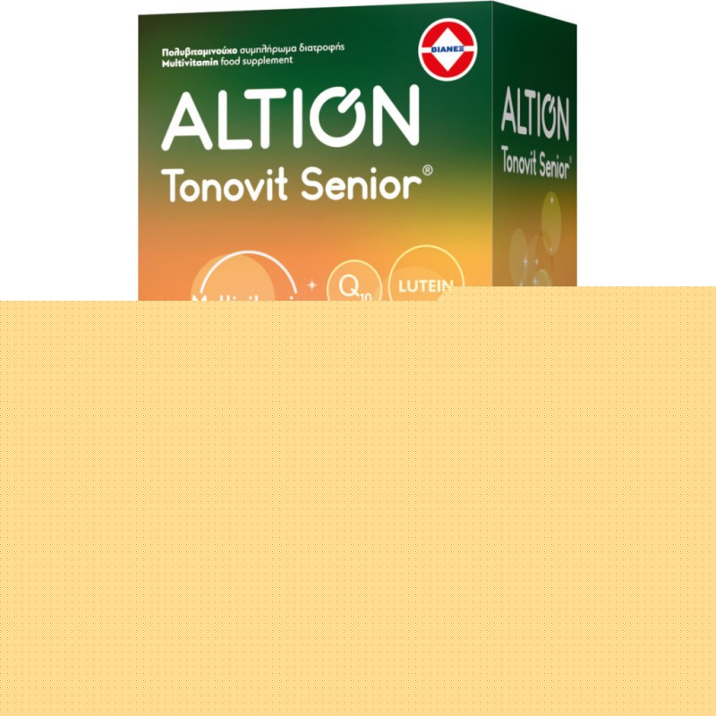 ALTION Tonovit Senior Συμπλήρωμα Διατροφής για Άτομα 50+ 40 Κάψουλες