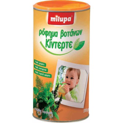 MILUPA Ρόφημα βοτάνων Κίντερτε 200gr