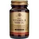 SOLGAR Vitamin A Dry 5000IU 1502μg 100 δισκία