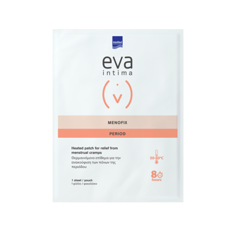 EVA Intima Menofix Period Θερμαινόμενο Επίθεμα για την Ανακούφιση των Πόνων της Περιόδου 1τμχ