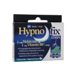 UNI-PHARMA Hypno Fix Συμπλήρωμα Διατροφής για τον Ύπνο σε Μορφή Ταινιών με Γεύση Μέντας 24τμχ