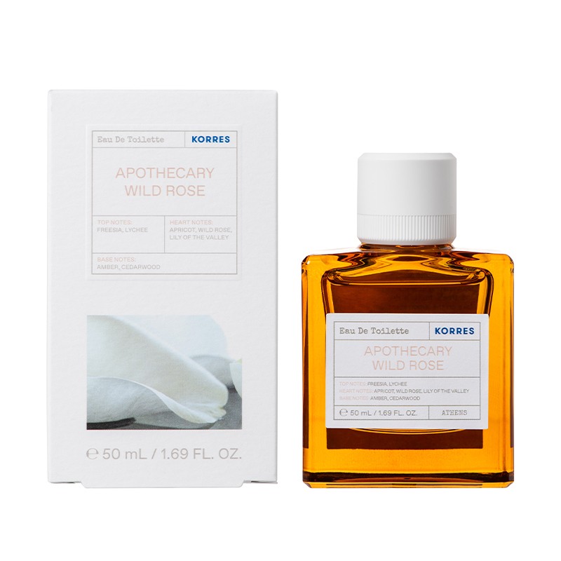 KORRES Eau De Toilette Apothecary Wild Rose Γυναικείο Άρωμα 50ml