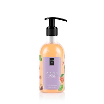LAVISH CARE Peachy Sunset Body Lotion Ενυδατική Κρέμα Σώματος 300ml