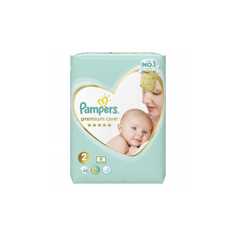 PAMPERS Premium Care Βρεφικές Πάνες No2 (4-8kg) 68τμχ 
