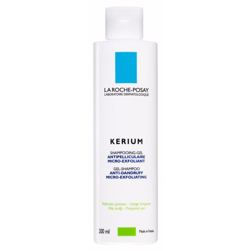 LA ROCHE POSAY Kerium Gel Shampoo Αντιπιτυριδικό σαμπουάν ζελ για Λιπαρά μαλλιά 200ml