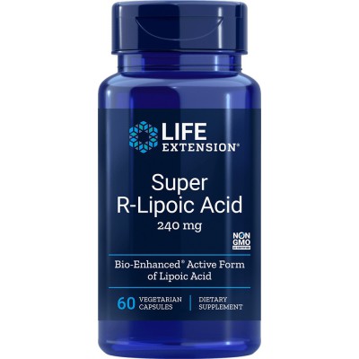 LIFE EXTENSION Super R-Lipoic Acid 60 caps