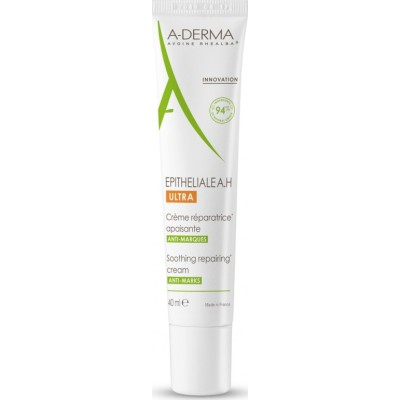 A-DERMA Epitheliale A.H Ultra Soothing Repairing Anti-Marks Cream Κρέμα Προσώπου Πολλαπλής Επανόρθωσης 40ml
