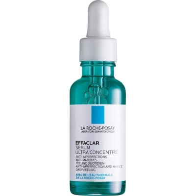LA ROCHE POSAY Effaclar Serum Ultra Concentrated Ορός Προσώπου Υψηλής Συγκέντρωσης για Καθημερινή Φροντίδα Κατά των Ατελειών και των Σημαδιών της Ακμής 30ml