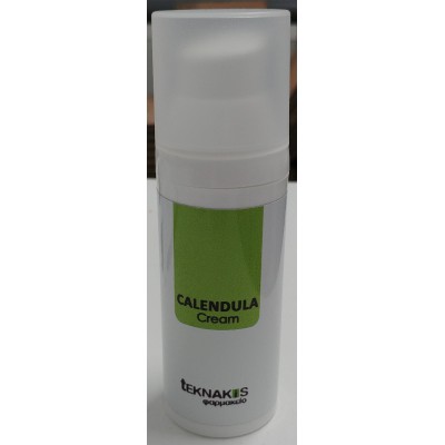 TEKNAKIS Φαρμακείο Calendula Cream Φυσική Φόρμουλα σε Μορφή Κρέμας για Δερματικούς Ερεθισμούς 50ml