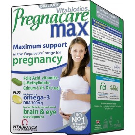 VITABIOTICS Pregnacare Max Συμπλήρωμα Διατροφής για την Ολοκληρωμένη Υποστήριξη Κατά την Περίοδο της Εγκυμοσύνης 84 Ταμπλέτες