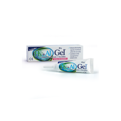 INTERMED Hy+Al Gel για την Επούλωση Μαλακών Ιστών Στοματικής Κοιλότητας 30g