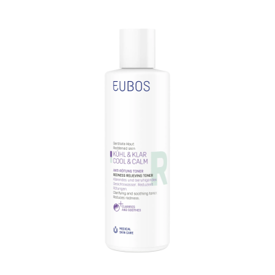 EUBOS Cool & Calm Redness Relieving Toner Καταπραυντική Λοσιόν Καθαρισμού Κατά της Ερυθρότητας 200ml