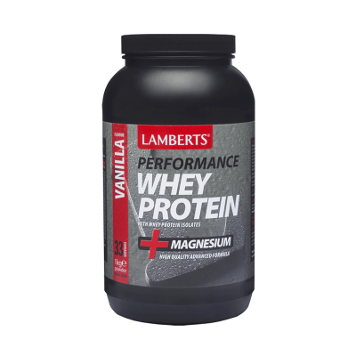 LAMBERTS Performance Whey Protein Vanilla Πρωτεΐνη με Γεύση Βανίλια σε Σκόνη 1000gr