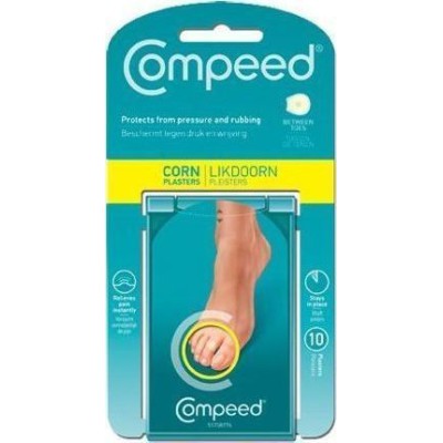COMPEED Επιθέματα για Κάλους Ανάμεσα στα Δάχτυλα των Ποδιών 10τμχ