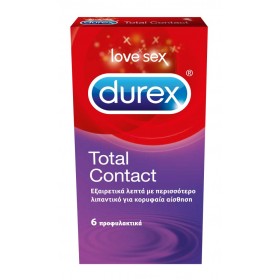 DUREX Total Contact Προφυλακτικά 6τμχ