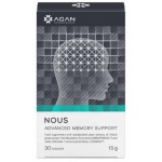 AGAN Nous Advanced Memory Support Συμπλήρωμα Διατροφής για τη Καλή Λειτουργία της Μνήμης 30 Κάψουλες 